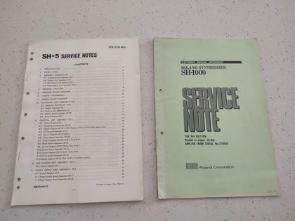 various-ROLAND-KORG-EMS  VARIOUS MANUALS